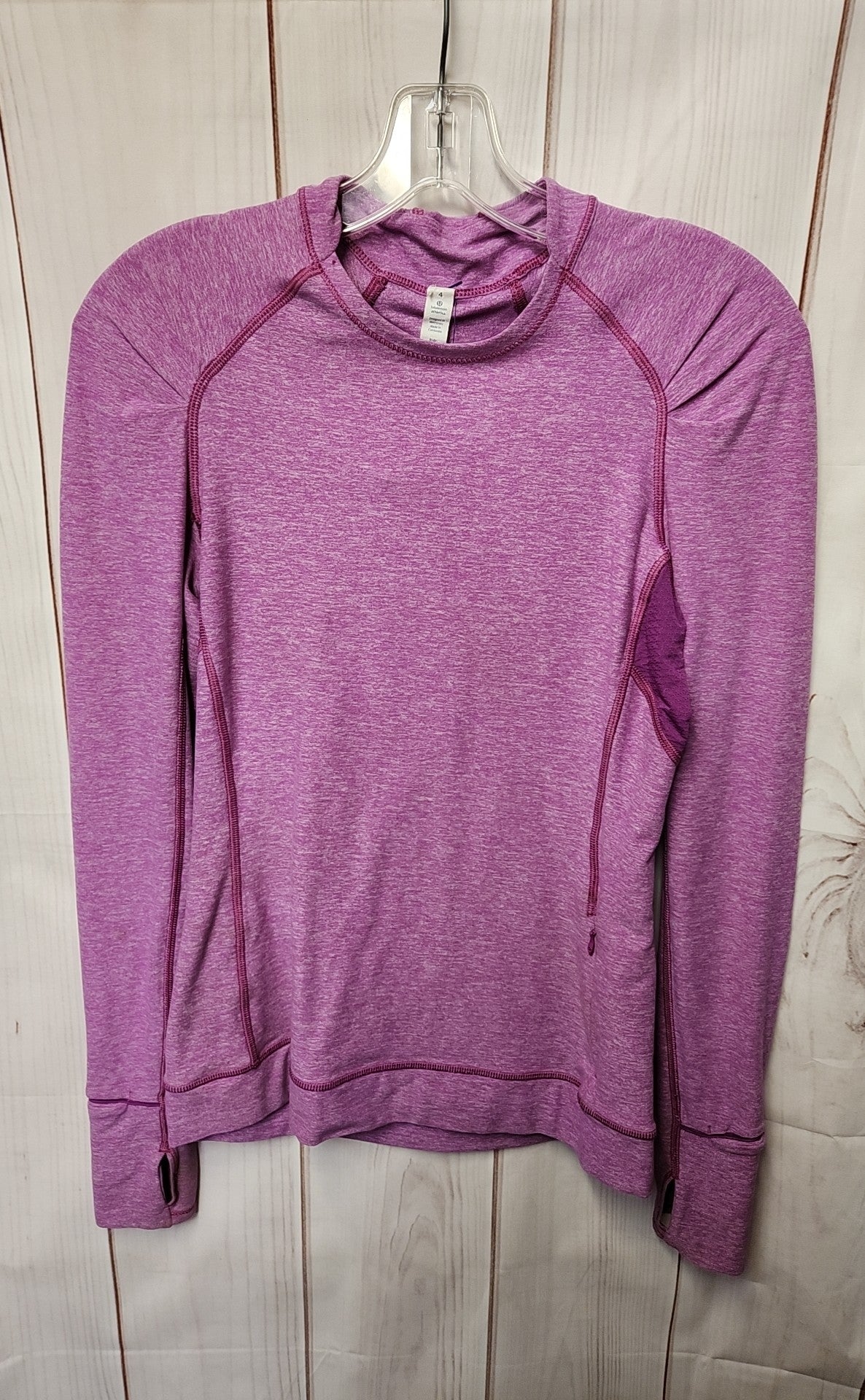 Lululemon Women's Size 4 Purple Long Sleeve Top