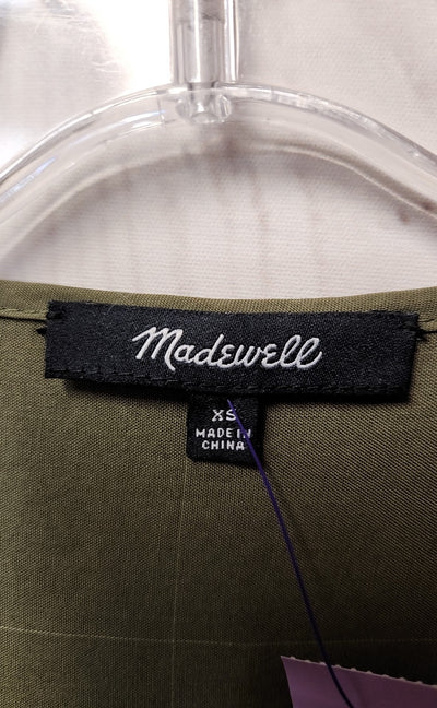 Madewell Women's Size XS Olive Green Jumpsuit