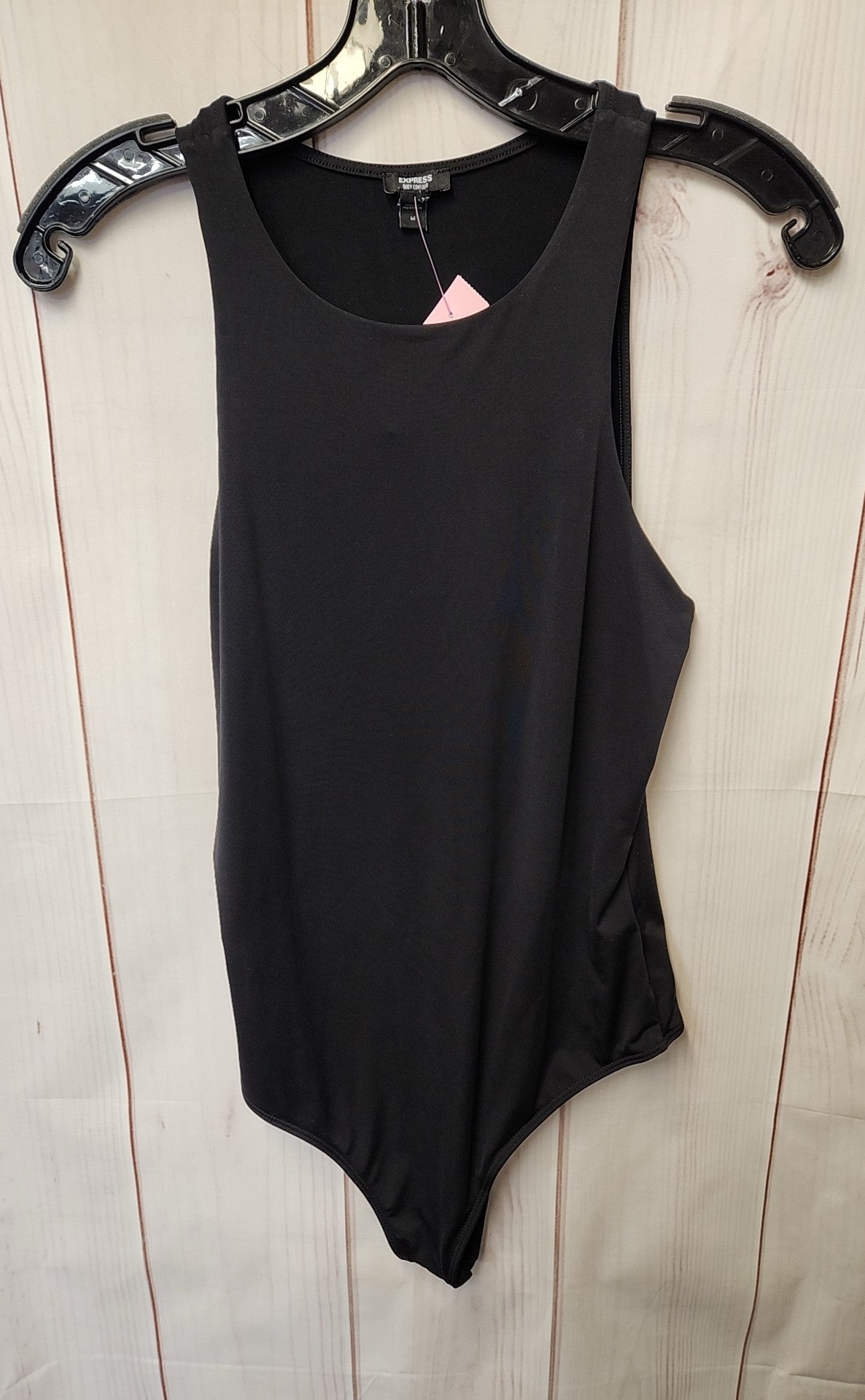 Express Women's Size M Black Bodysuit