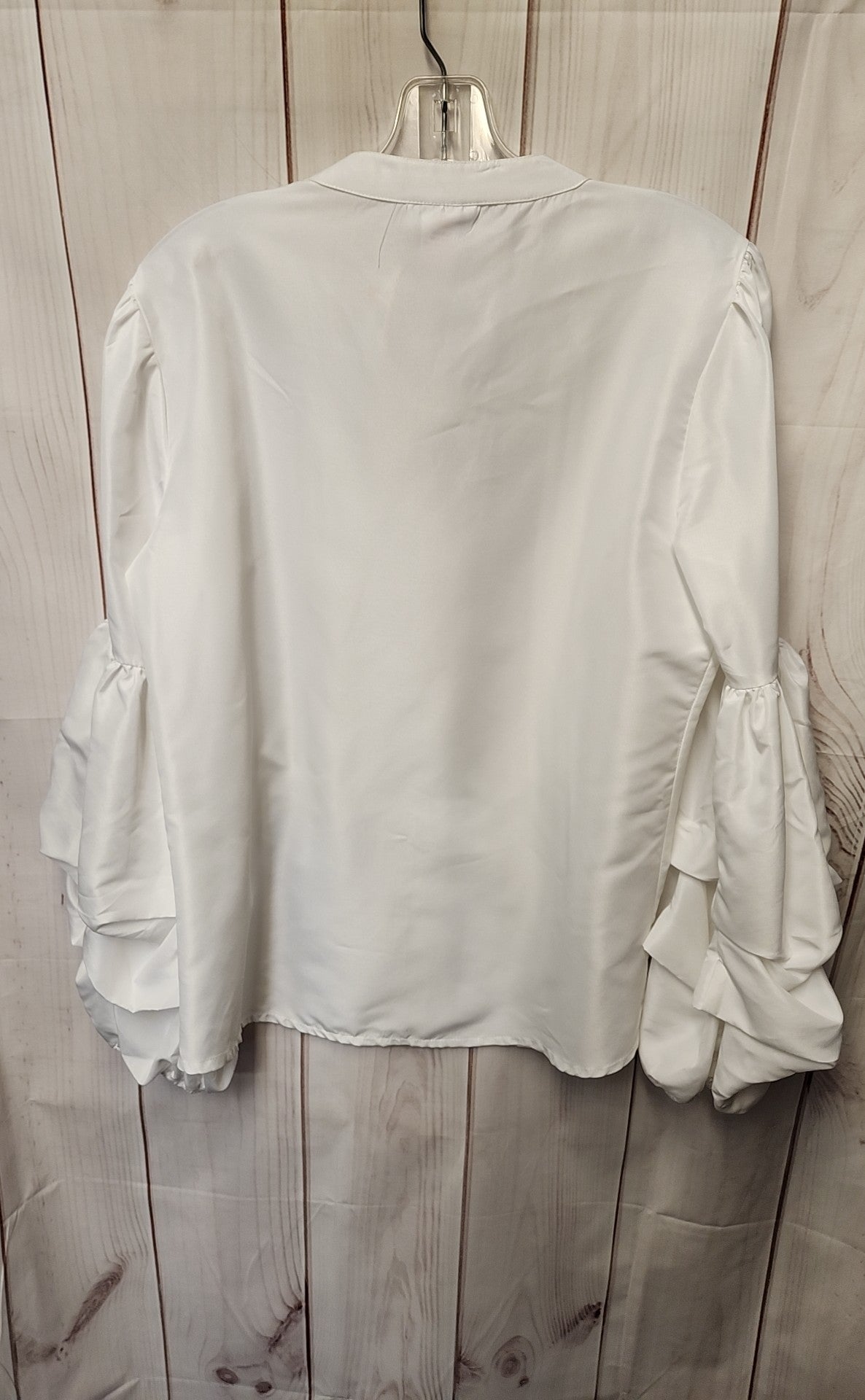 Madrag Women's Size L White Long Sleeve Top