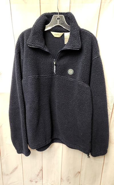 Eddie Bauer Men's Size S Navy Sweatshirt