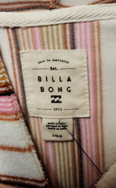 Billabong Women's Size L Pink Hoodie