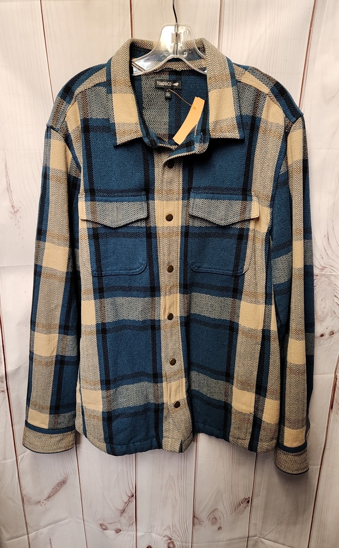 Toad & Co Men's Size L Teal Jacket