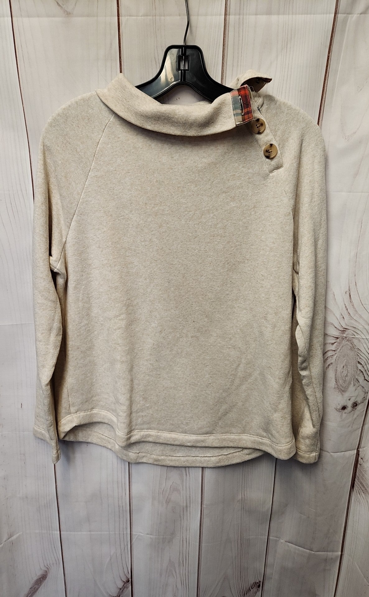 J Crew Women's Size S Beige Sweatshirt