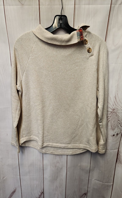 J Crew Women's Size S Beige Sweatshirt