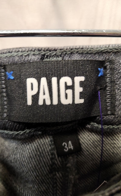 Paige Women's Size 34 (18/1X) Black Jeans Hoxton Ankle