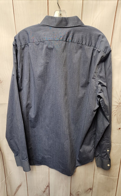 J Crew Men's Size XL Blue Shirt