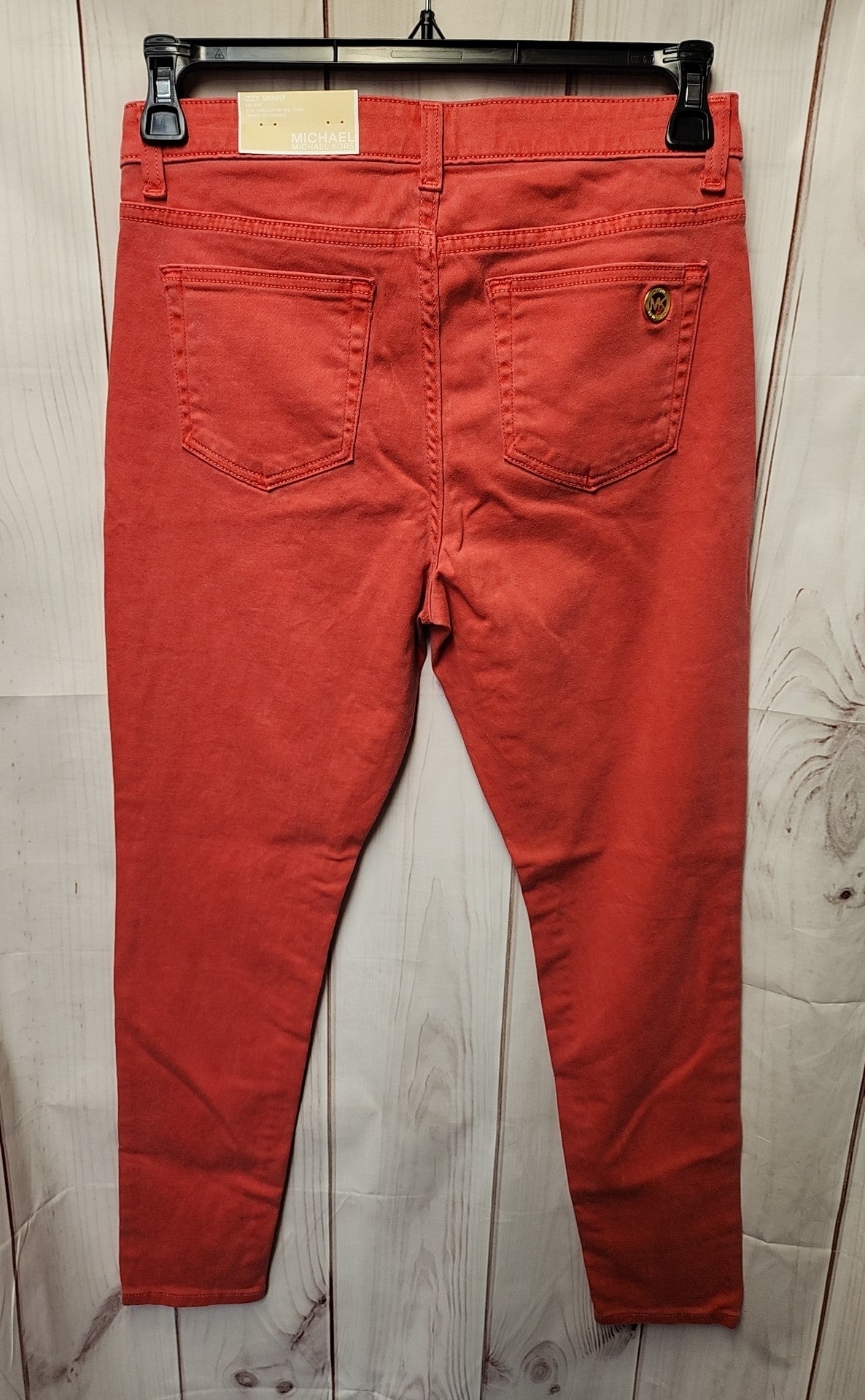 NWT Michael Kors Women's Size 28 (5-6) Red Jeans Izzy Skinny