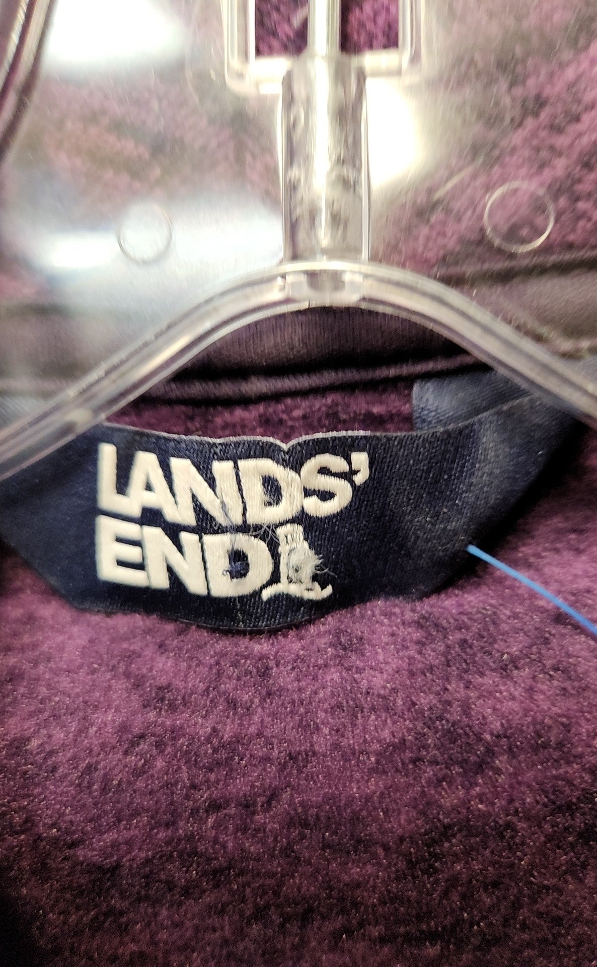 Lands End Women's Size M Petite Purple Jacket