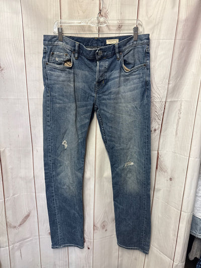 AllSaints Men's Size 32 Blue Jeans