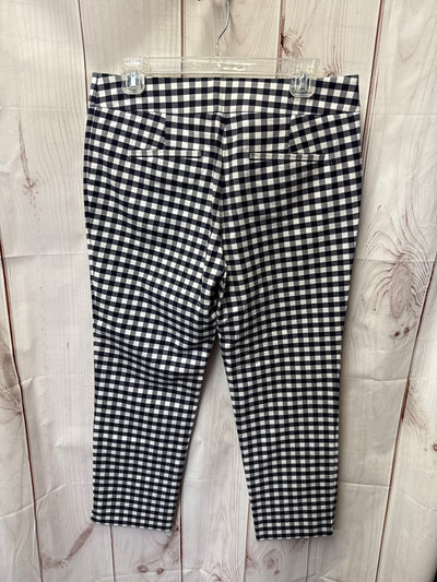 Ann Taylor Women's Size 6 White & Blue Pants