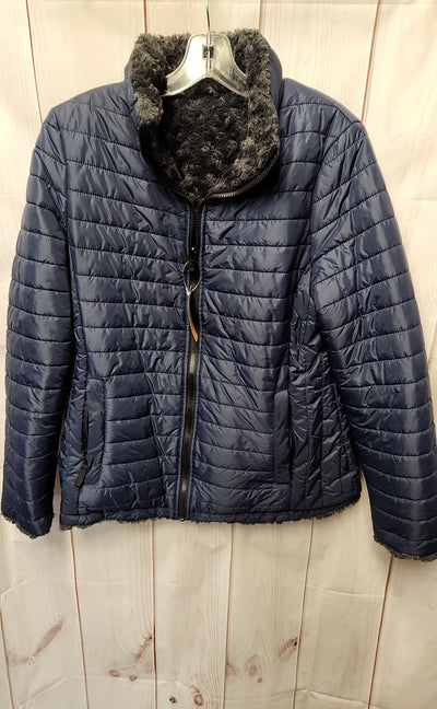 Halitech Women's Size L Navy Reversible Jacket
