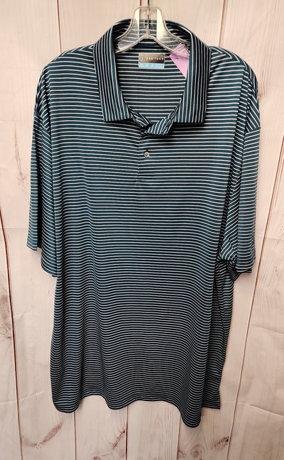 PGA Men's Size 2X Green Shirt