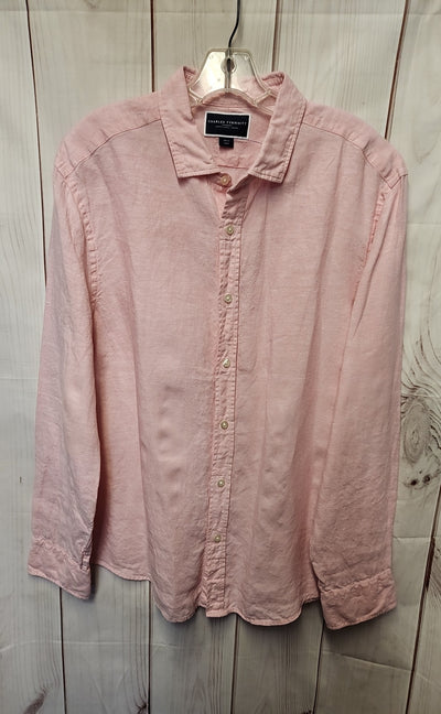 Charles Tyrwhitt Men's Size L Pink Shirt