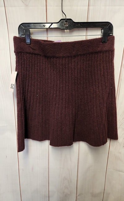 NWT So Women's Size M Purple Knit Skirt