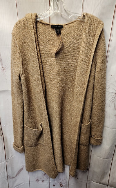 Tahari Women's Size S Tan Cardigan