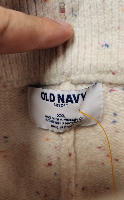 Old Navy Women's Size XXL White Sweatpants