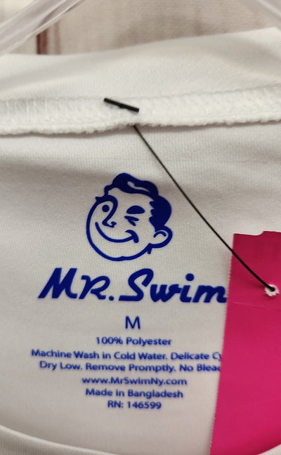 Mr. Swim Men's Size M White Shirt