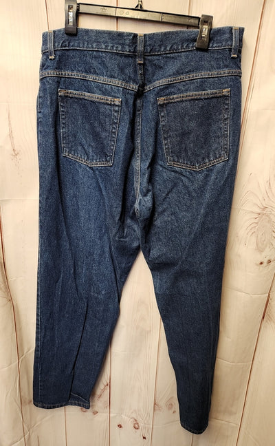 LL Bean Women's Size 34 (18/1X) Blue Jeans
