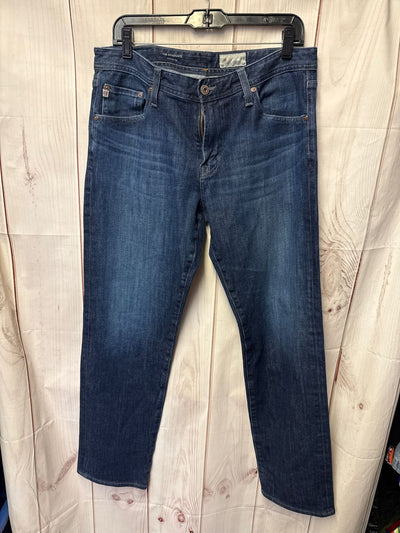 AG Adriano Goldschmied Men's Size 33x34 Blue Jeans