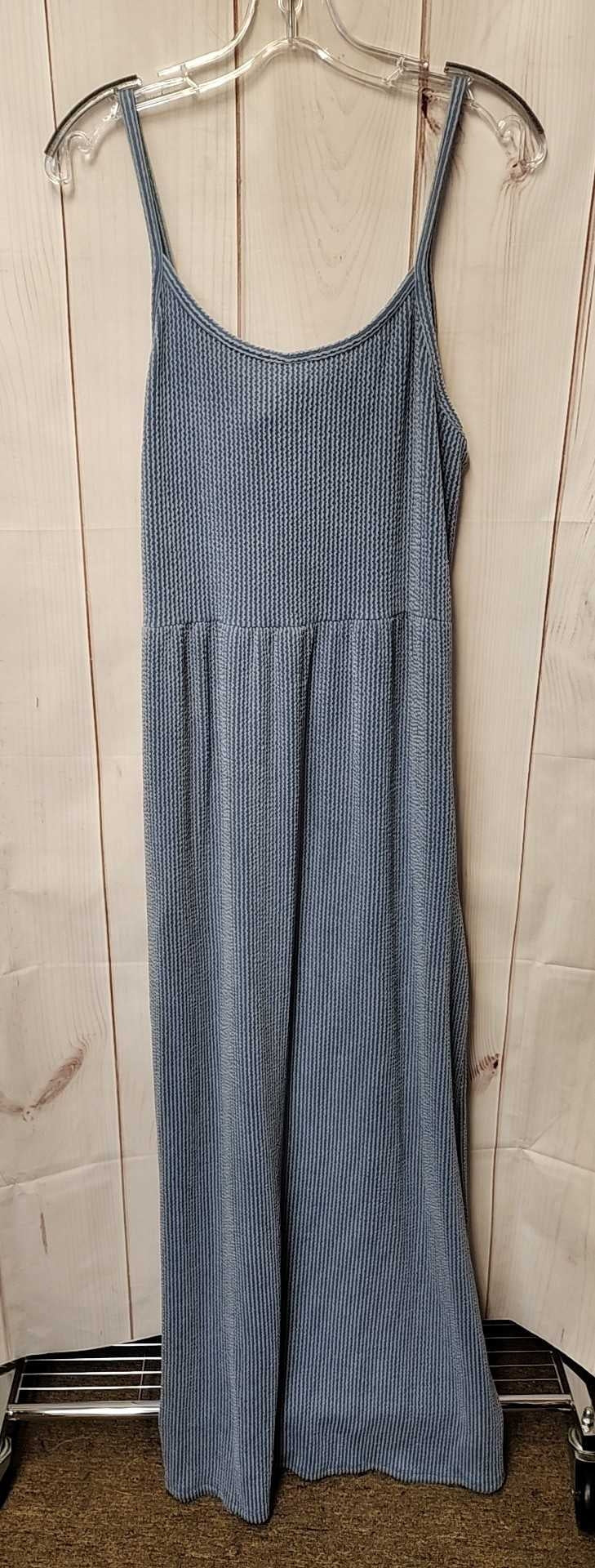 7th Ray Women's Size L Blue Dress