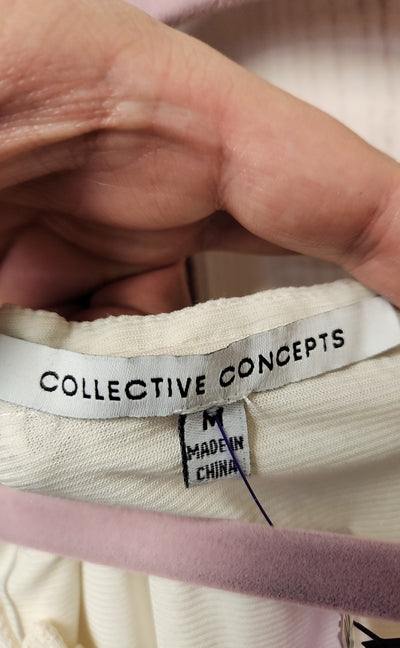 Collective Concepts Women's Size M White Dress