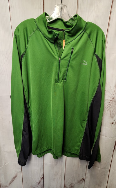 LL Bean Men's Size XXL Green Shirt