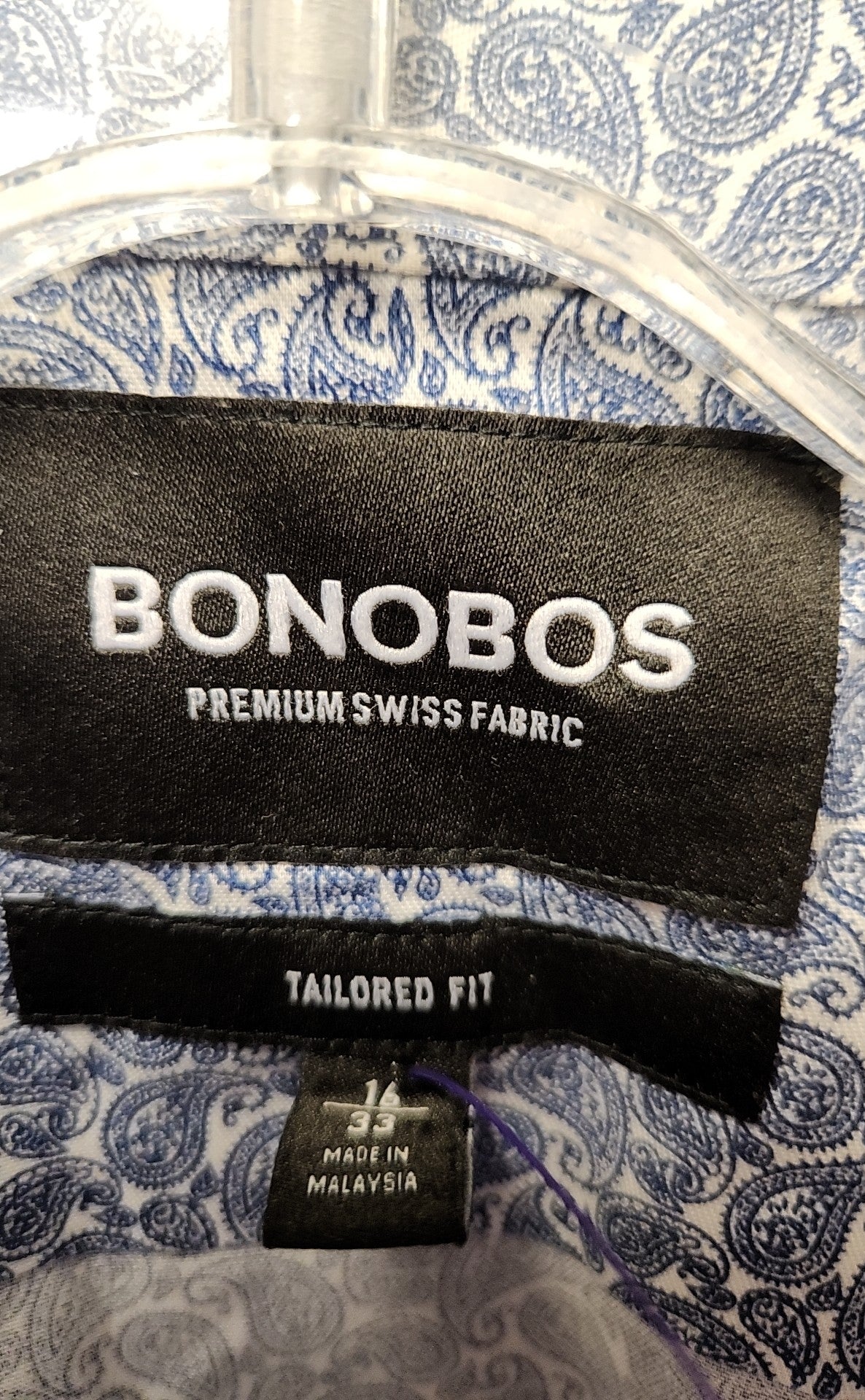 Bonobos Men's Size L Blue Shirt