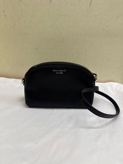 Kate Spade Black Leather Crossbody Purse Bag