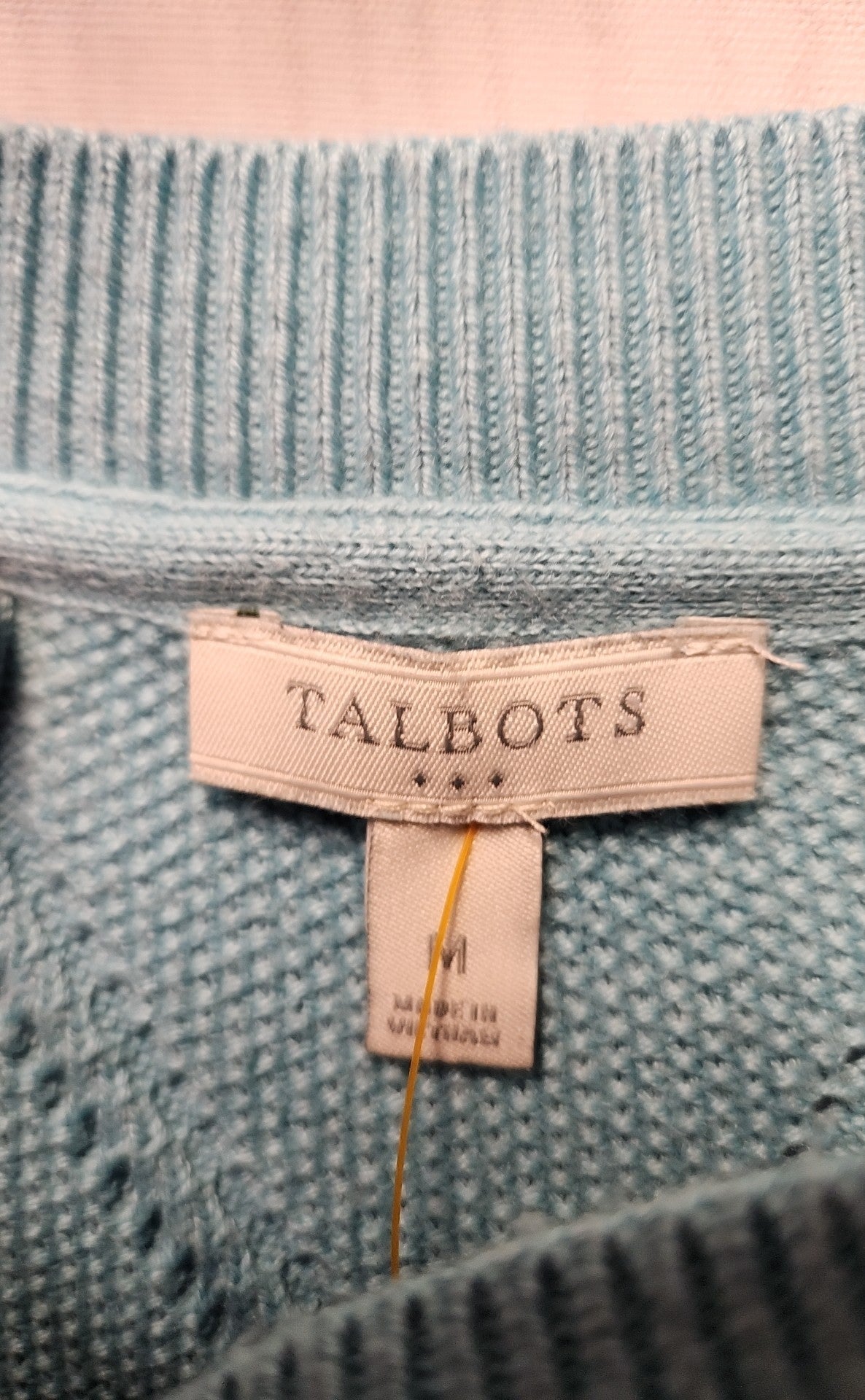 Talbots Women's Size M Light Blue Sweater