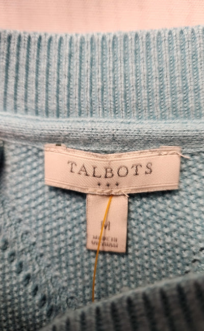 Talbots Women's Size M Light Blue Sweater