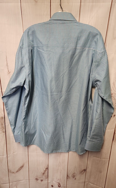 Forsyth of Canada Men's Size L Blue Shirt