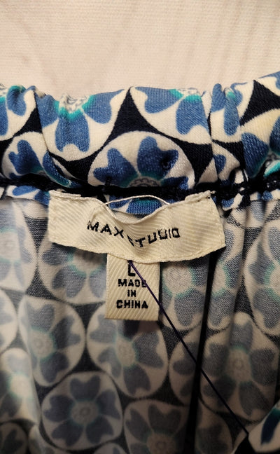 Max Studio Women's Size L Blue Dress