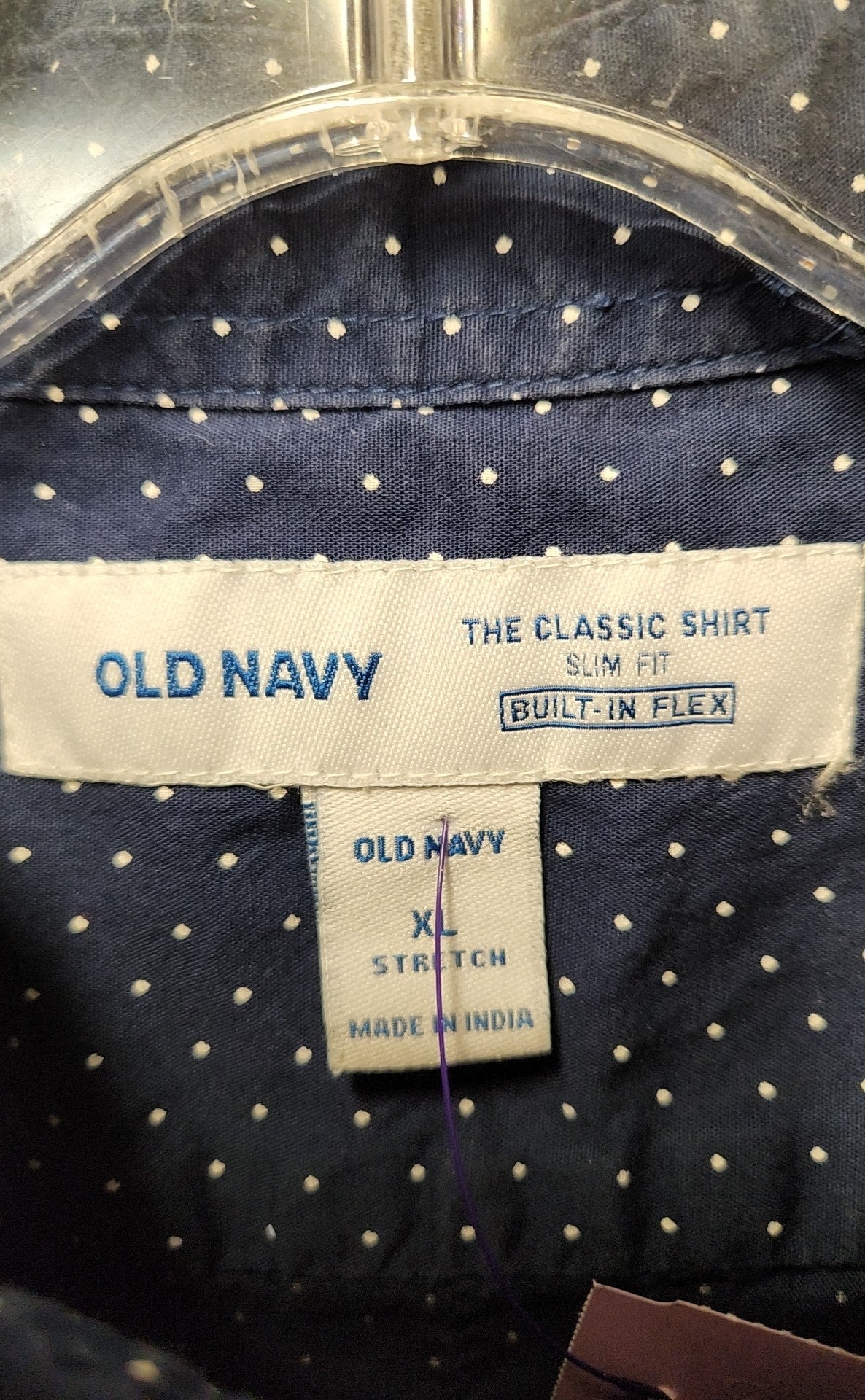 Old Navy Men's Size XL Navy Shirt