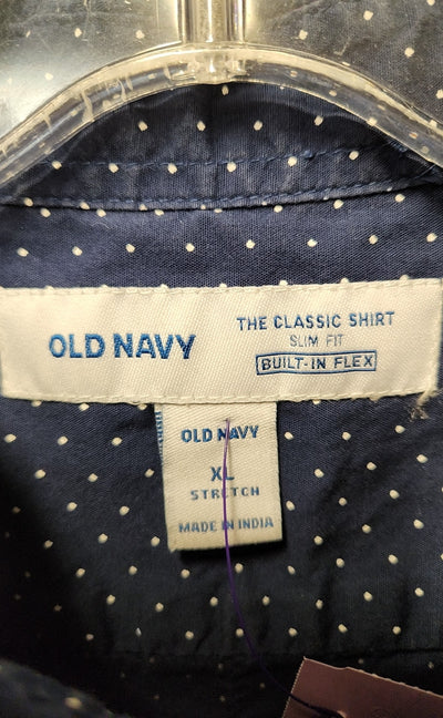 Old Navy Men's Size XL Navy Shirt