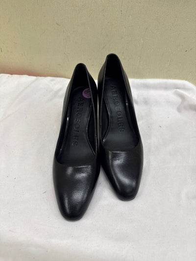 Aerosoles Women's Size 8-1/2 Black Pumps Shoes