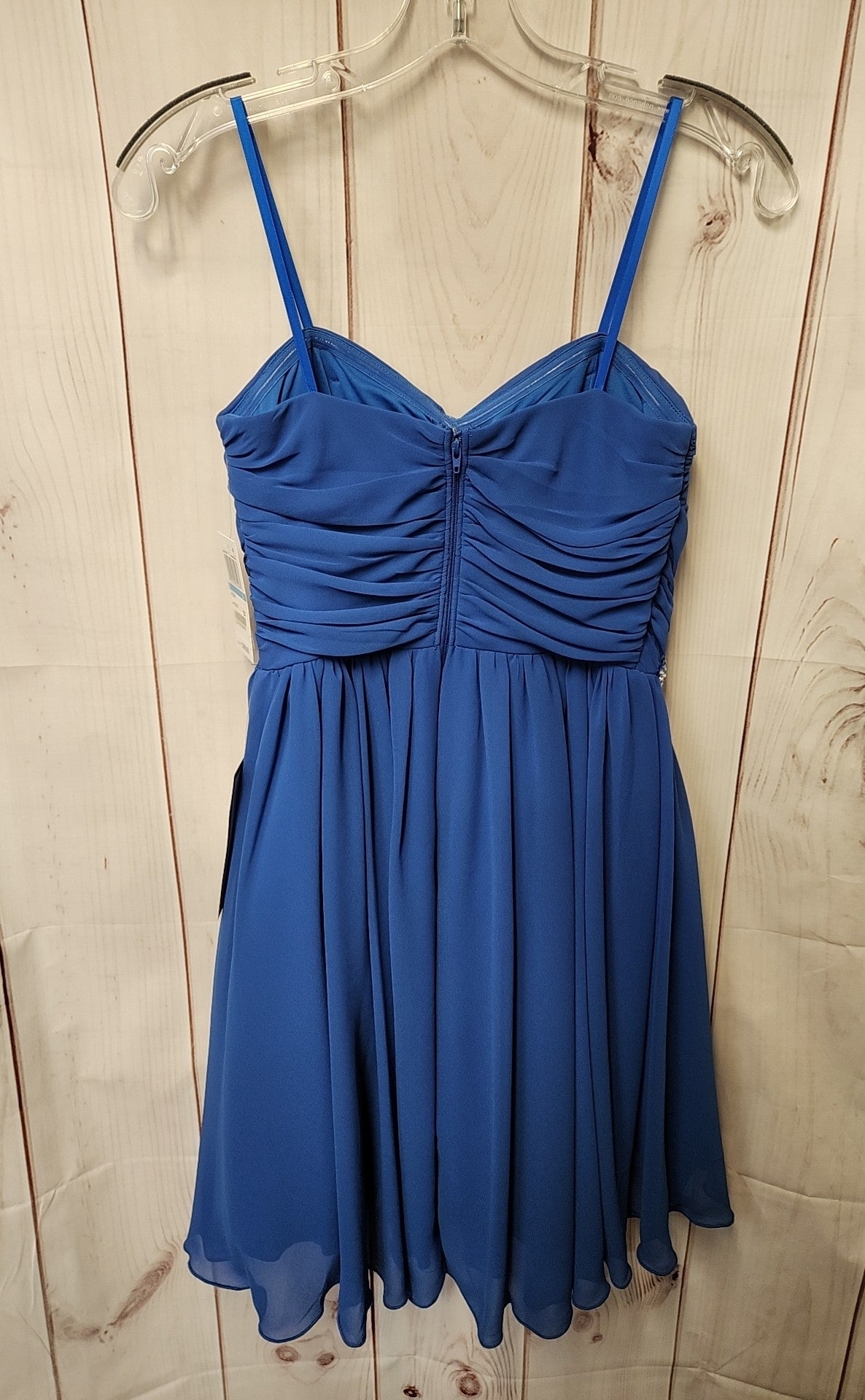 NWT City Studio Women's Size 5 Blue Dress