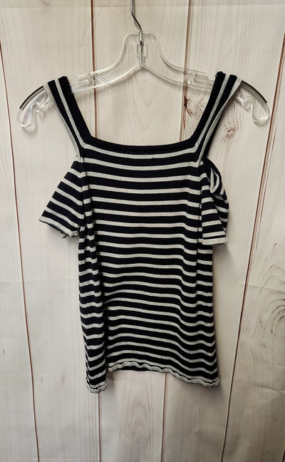 Premise Women's Size S Navy Cold Shoulder Top