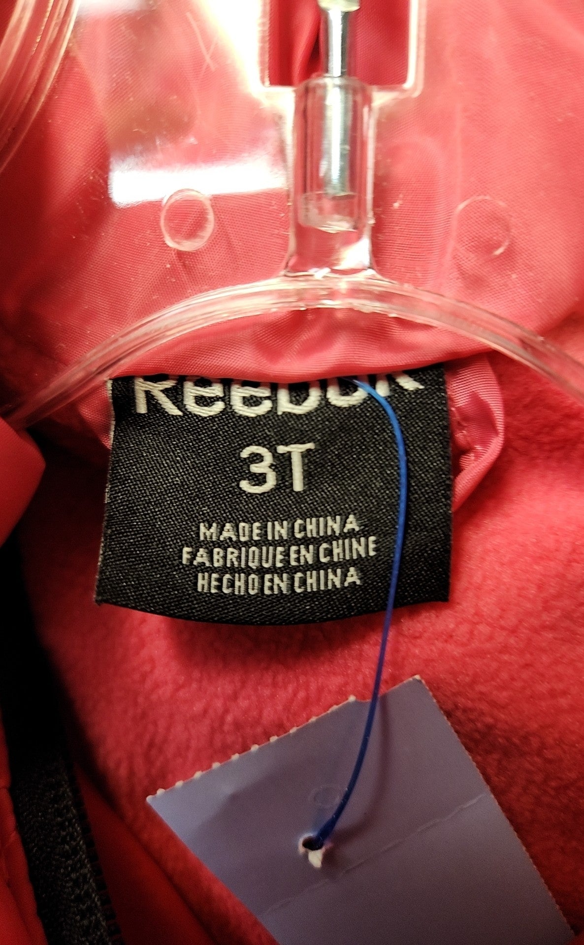 Reebok Girl's Size 3 Pink Jacket