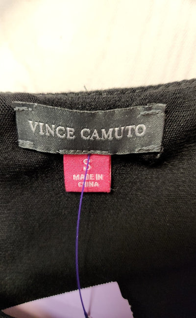 Vince Camuto Women's Size S Black Short Sleeve Top