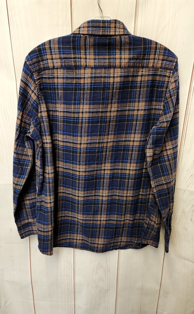 Cotton & Co Boy's Size 12 Navy Shirt