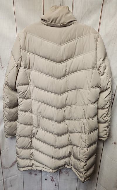 Calvin Klein Women's Size L Beige Coat