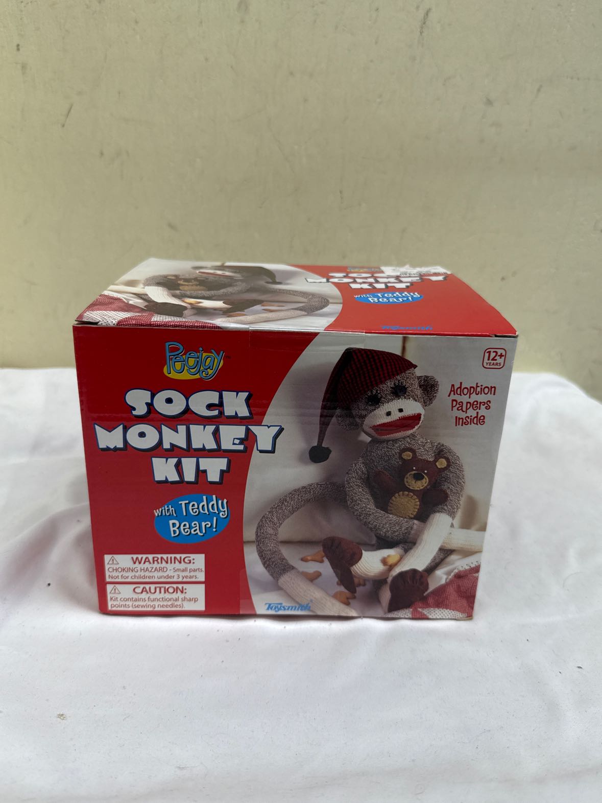 NIB Sock Monkey Kit Arts & Crafts