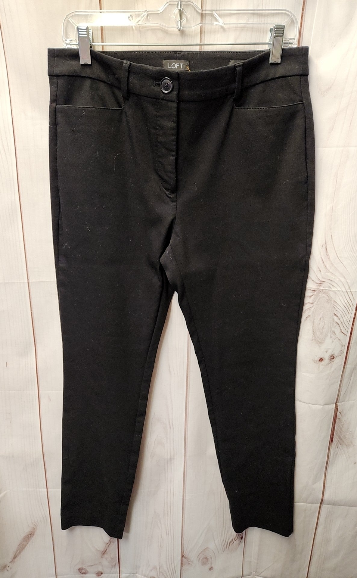 Loft Women's Size 8 Black Pants Skinny