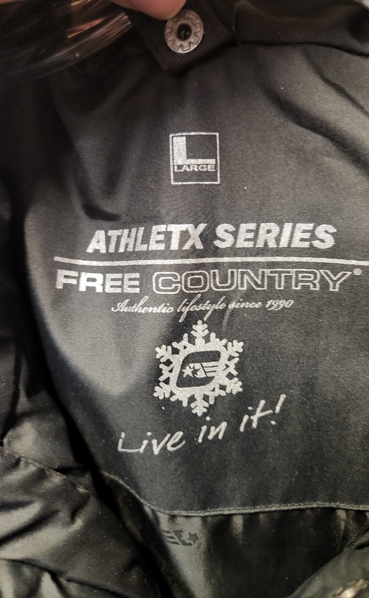 Free Country Women's Size L Black Vest