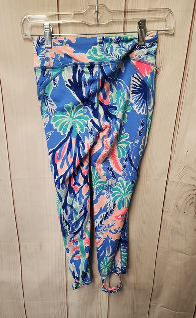 Lilly Pulitzer Women's Size XS Blue Leggings