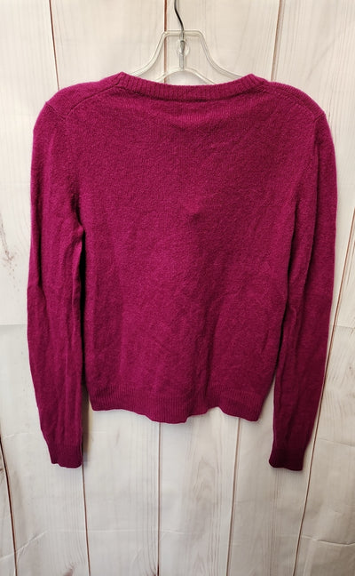 Caslon Women's Size M Pink Cashmere Sweater