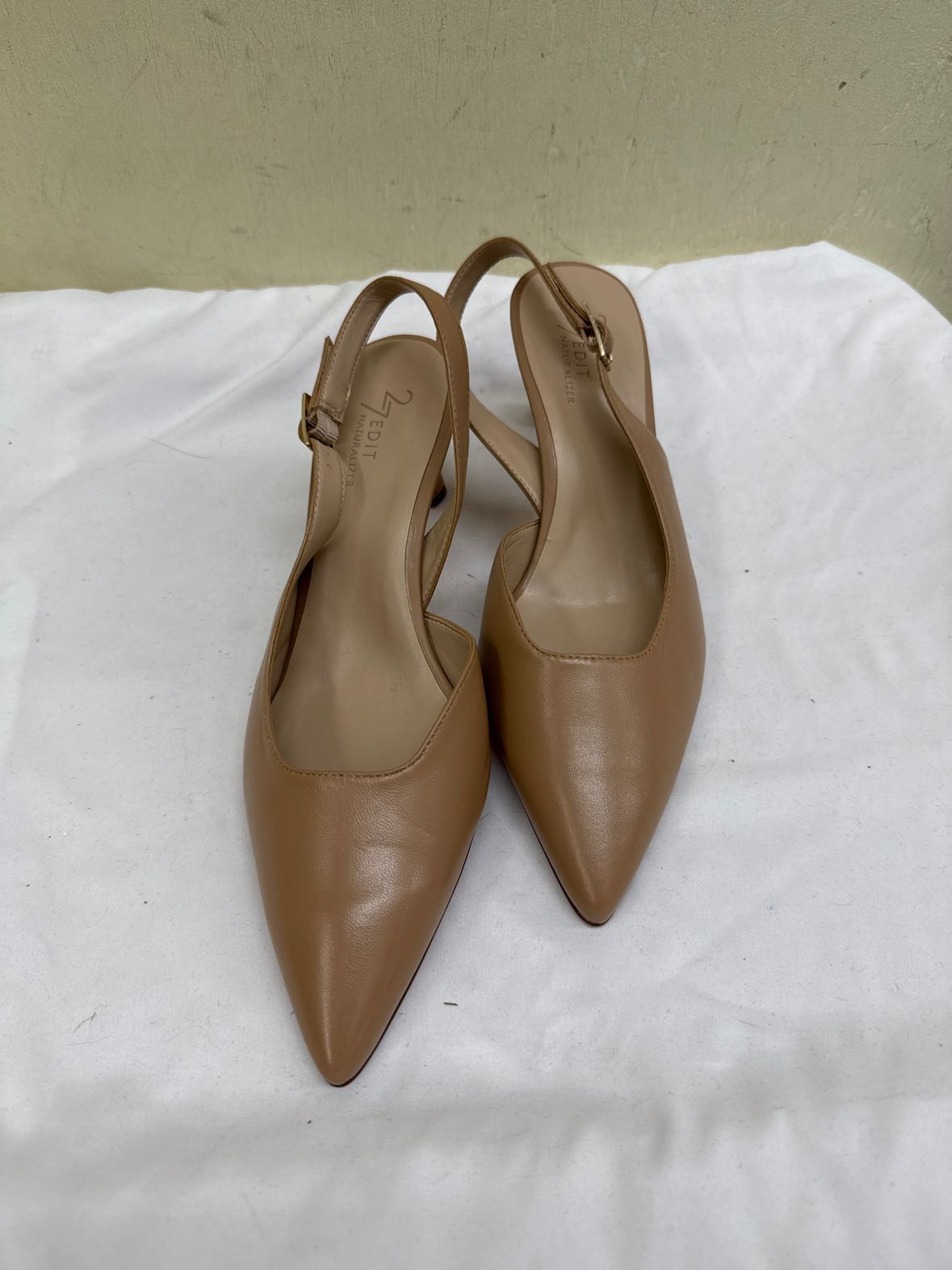 27 Edit Naturalizer Women's Size 9-1/2 Tan Pumps Shoes