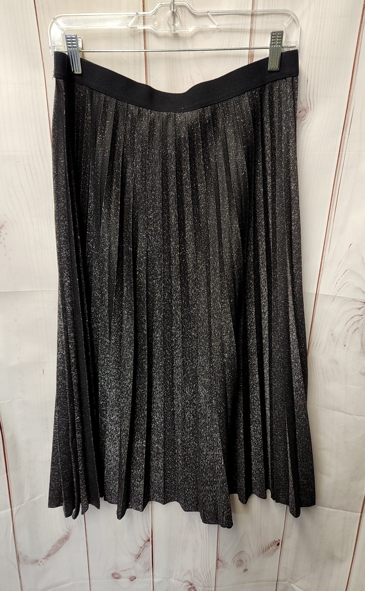 Jaclyn Smith Women's Size XL Black & Silver Skirt