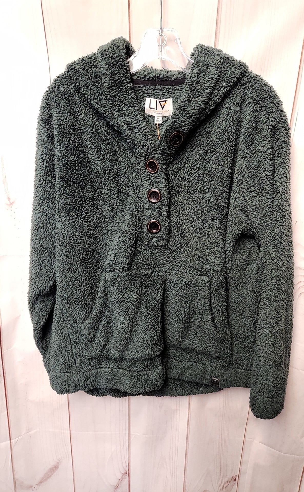 Liv Women's Size M Green Sweatshirt